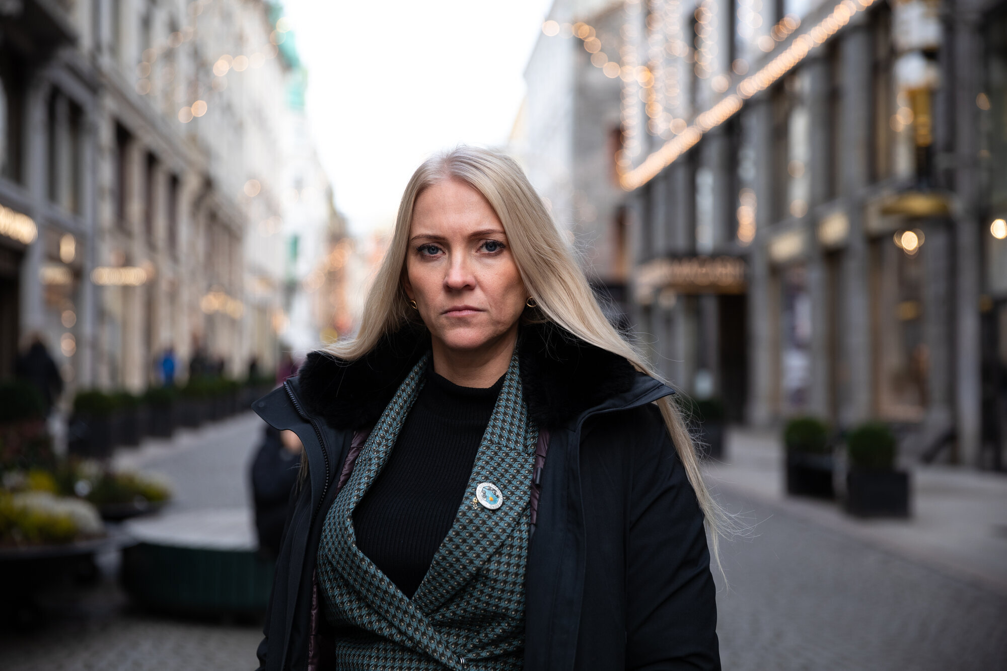 Lill Sverresdatter Larsen Bildet viser Lill Sverresdatter Larsen, forbundsleder i NSF